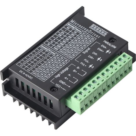 1 Stück 160-w-schrittmotorsteuerung, 9–40 V Spannung, 0,5–4 A Einstellbarer Strom, 32 Mikroschritt-modul