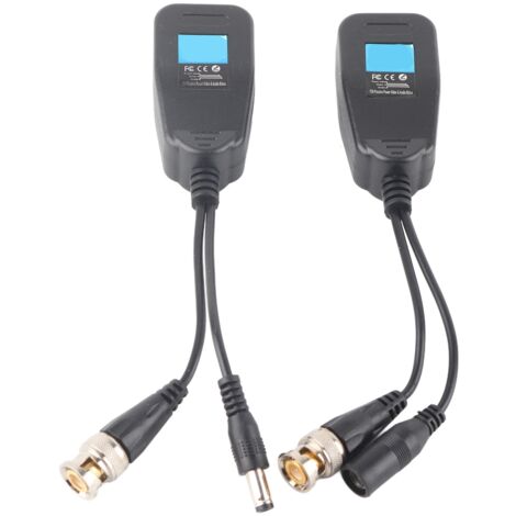 1 Paar Passive Bnc-videowandler Für Koaxialkabel Auf Rj45-stecker