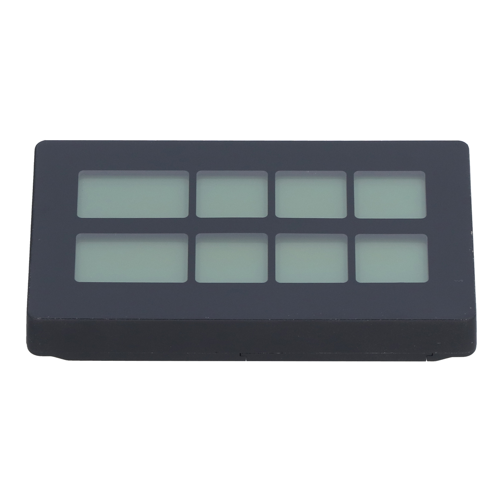 Schwarzer Magnetischer Digitaler Küchentimer Mit Großem Led-display, Countdown-timer Für Küche Und Haushalt
