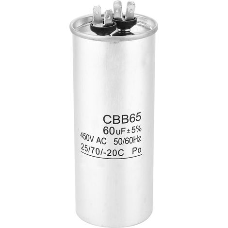 Cbb65 60µf 450v Anlaufkondensator Für Klimaanlagenkompressor