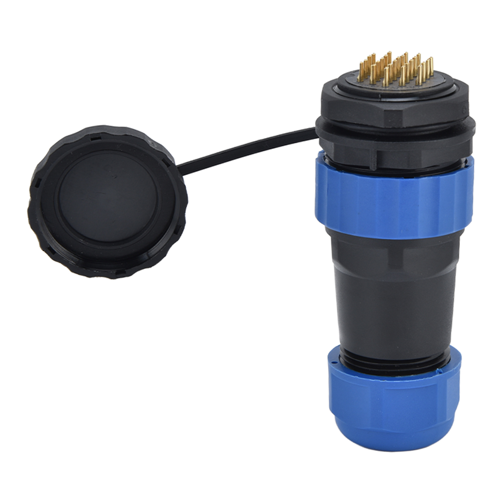 Ip68 Wasserdichte Anschlussmutter, 250v 5a Luftfahrt-netzstecker Für Sp2824 4-poliges Kabel