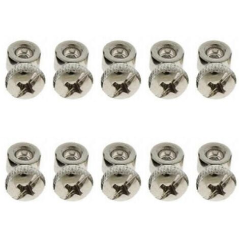 Set Mit 10 Verstellbaren Schrauben Für Den Schnellen Austausch Des Springseilkabels (silber)
