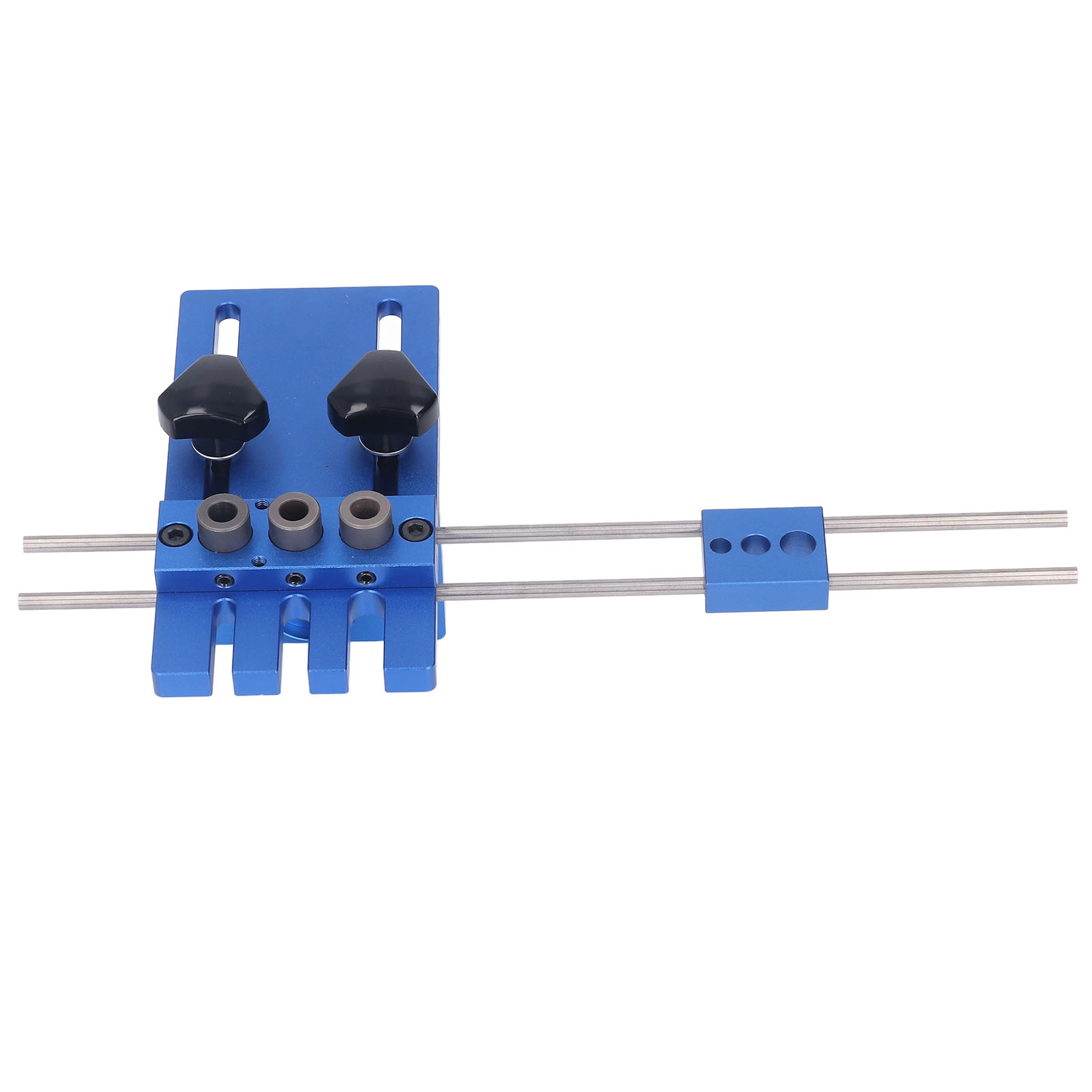 Robustes 3-in-1-bohrschablonenset Aus Aluminium, Verstellbar Für Schräge Löcher, Robustes Werkzeug Für Die Holzbearbeitung.