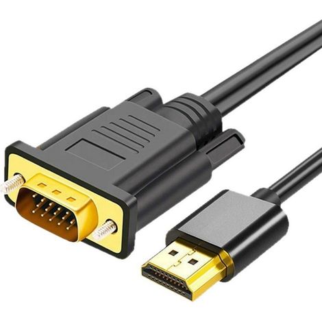 1,8 M Hdmi-zu-vga-konverterkabel Für Pc-monitor Und Projektor