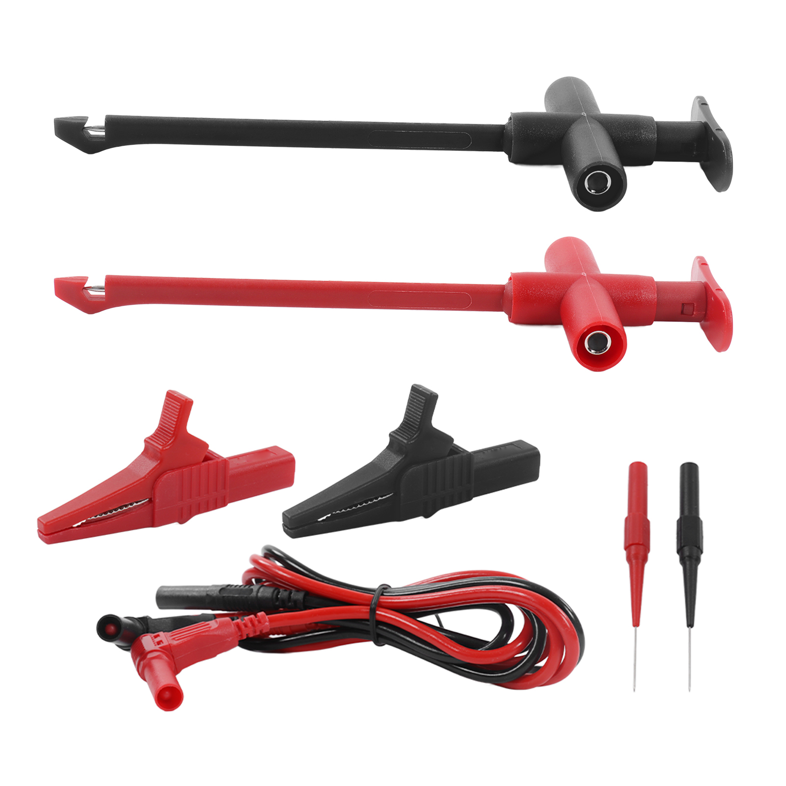 Multimeter-prüfspitzenset Aus Messing, Pvc Und Pa, 30 V Ac – 60 V Dc, Max. 19 A Messleitungen, Elektriker-prüfspitzenset