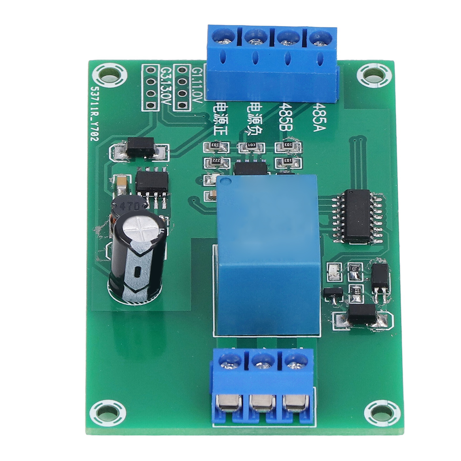 Max485 Rs485-relaismodul, Computersteuerplatine Mit Hexadezimalkodierung, Kompakt Und Praktisch, Dc 7–30 V-netzteil