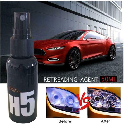 50-ml-autoscheinwerfer-restaurierungsset – Reinigungs- Und Polierspray Zur Reparatur, Pflege Und Restaurierung Von Autoscheinwerfern