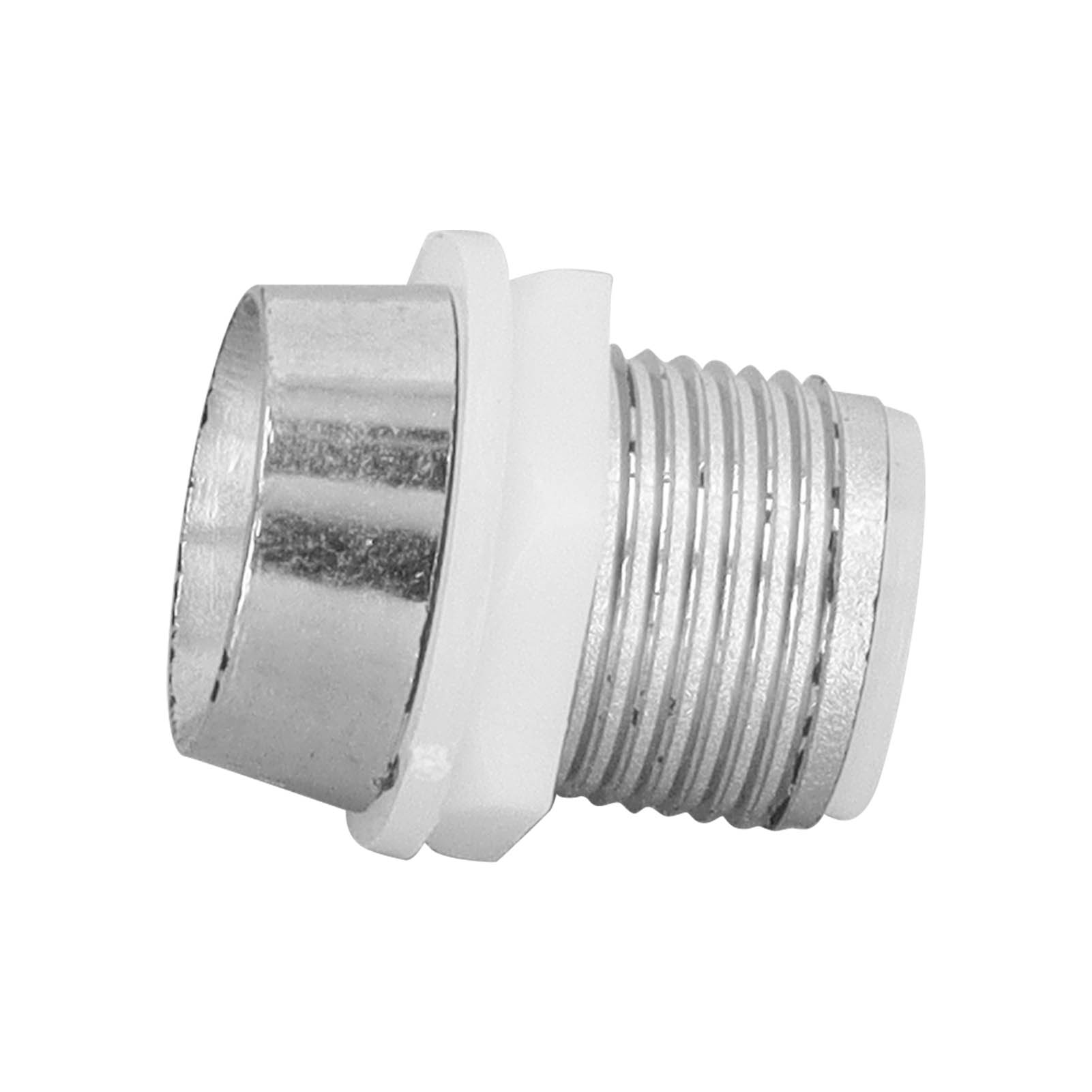 100 Led-fassungen (0,3 Zoll), Stabiler, Verchromter Kunststoffsockel, Diy-anzeigeleuchtensockel, 100er-packung