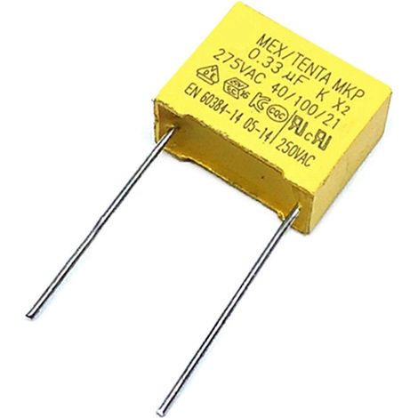 Sicherheitskondensator 0,47 Μf 0,22 Μf 0,33 Μf 0,82 Μf 0,68 Μf 275 V 474 Kω X2 Mkp Pin-raster 15 Mm - 0,33 Μf