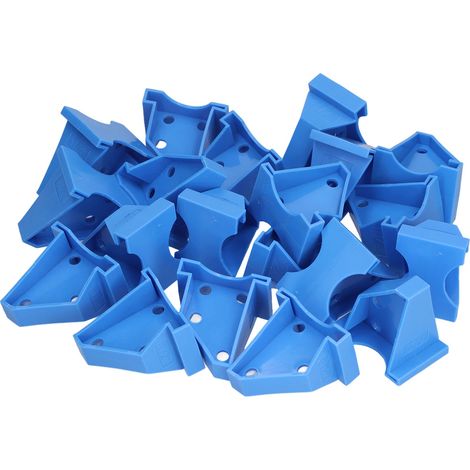 Set Mit 20 Blauen Abs-bodenkeilen Zur Verlegung Von Vinyl-verbunddielen – Verlegewerkzeug-set