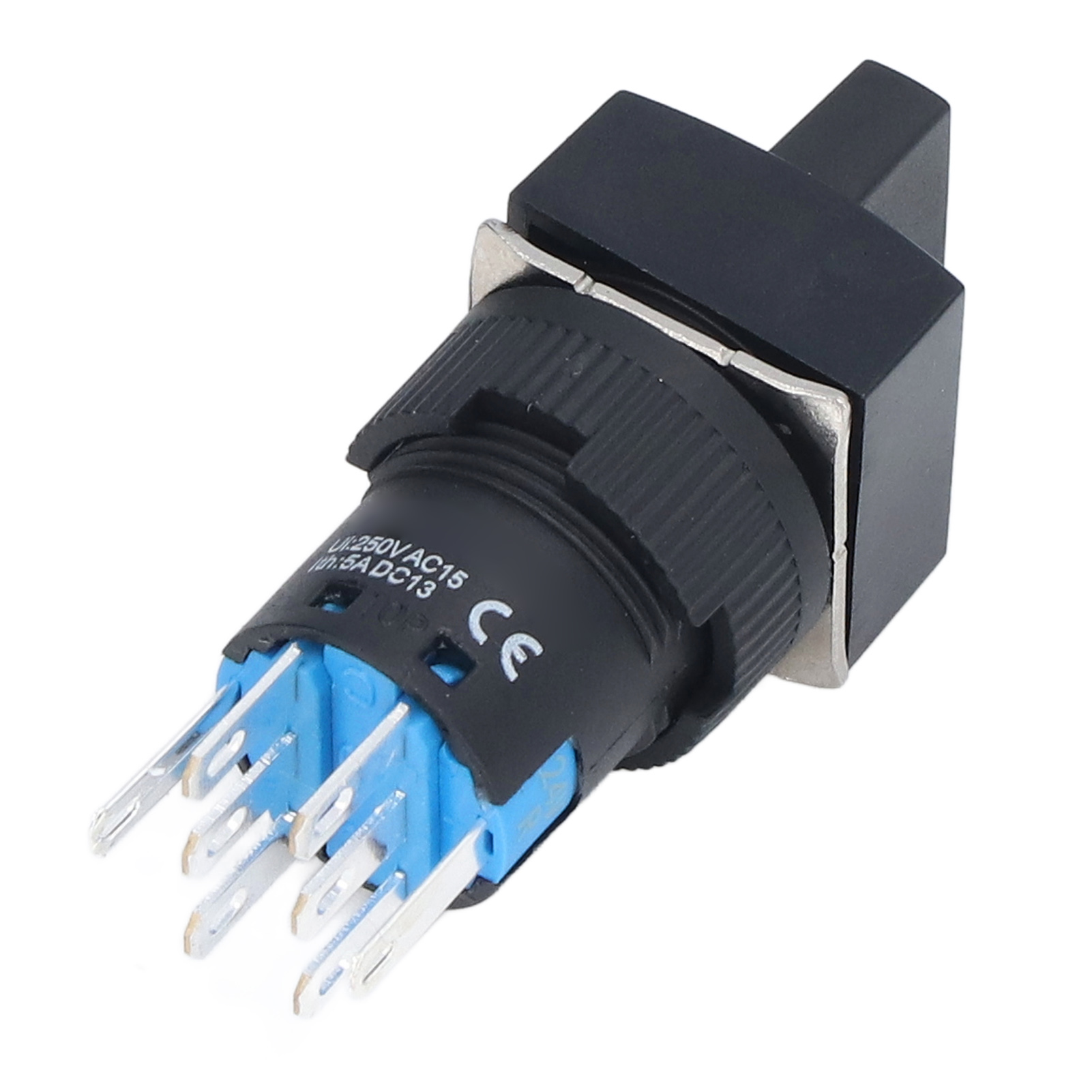 25-teiliger 3-positionen-drehschalter Bemla1622xd/31f, 24-v-drucktaster Für Elektrische Geräte, Grün