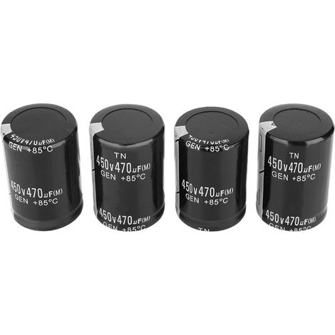 4 Aluminium-elektrolytkondensatoren 470µf 450v 35x50mm Für Inverter-schweißgerät