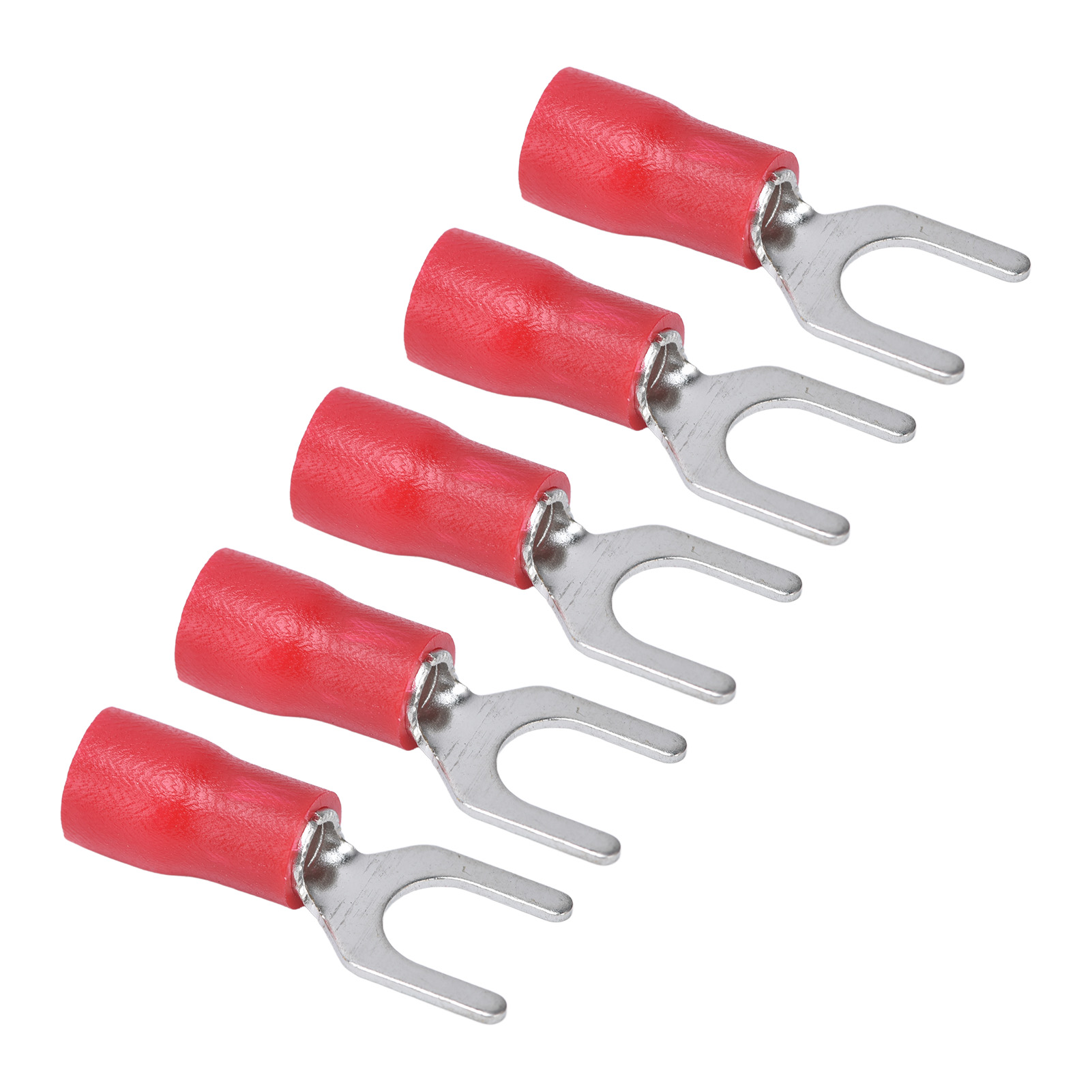 50-teiliges Isoliertes Flachsteckverbinder-set (14-12 Awg) Für Sv3.5-6-geräte, Rot