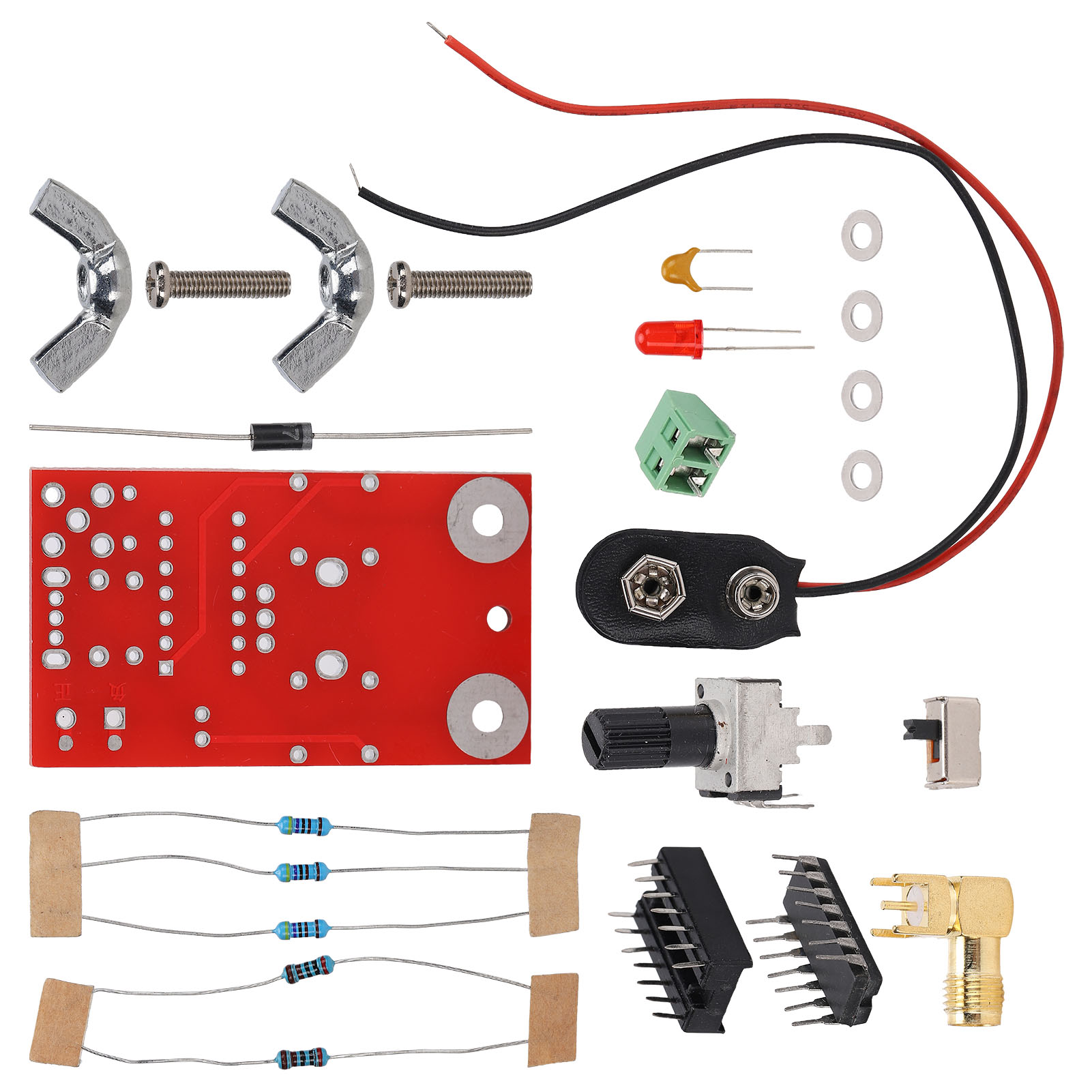 Ha Sdr Magnetisches Aktiv-loop-antennen-set Für Kurz- Und Mittelwellenradio, Einstellbare Verstärkung, 100 Khz–30 Mhz