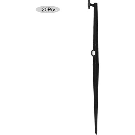 50 Cm Langer Vertikaler Stiel Für Bewässerungsset, 360°-nebeldüse (20 Stück)