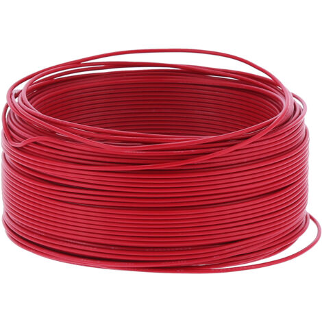 100 M Langes, 7-adriges, Isoliertes, Flexibles Elektrokabel Aus Rotem Kupfer, Wechselstrom 300 V, Für Installationen