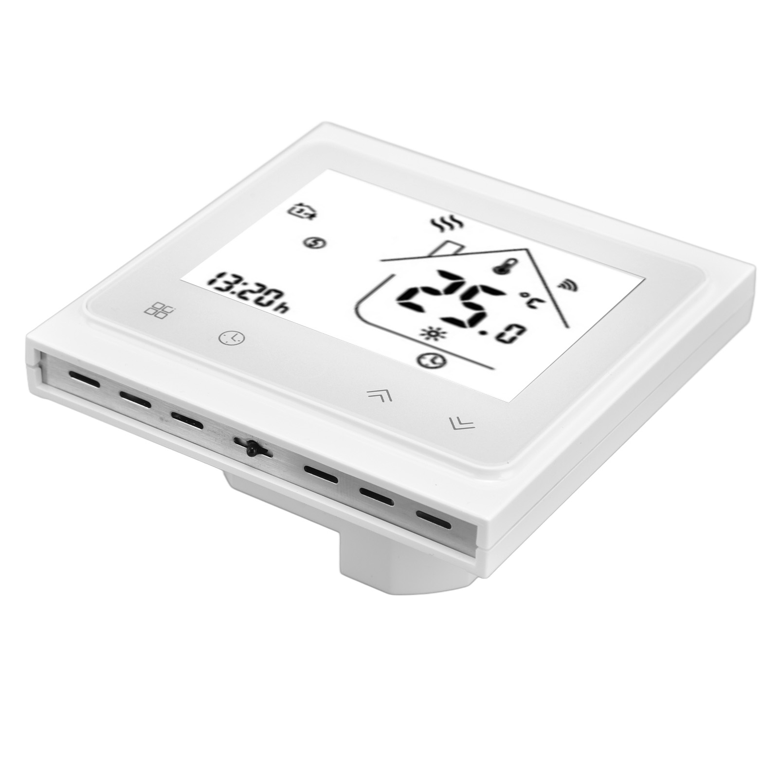 Intelligenter Wifi-thermostat Mit Sprach- Und Manueller Steuerung, Temperaturregler 95-240 Vac, Smart-home-kompatibler Schalter.