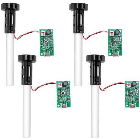 Set Mit 4 Ultraschall-sprühdüsen (20 Mm) Inklusive Schallkopf, Wie Abgebildet