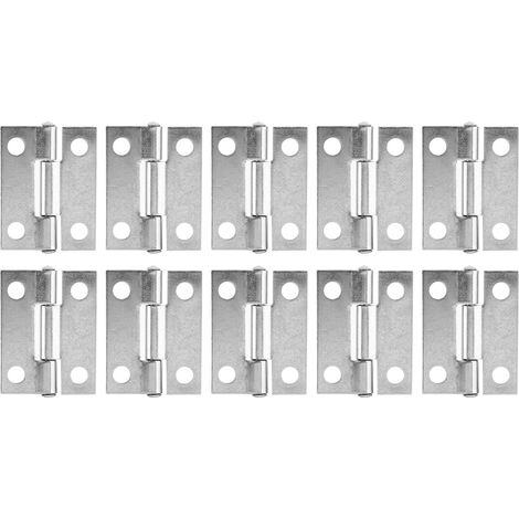 10 Stück Türscharniere Aus Edelstahl Für Möbel Und Professionelle Maschinen, Mit Verriegelungsmechanismus, 25 Mm