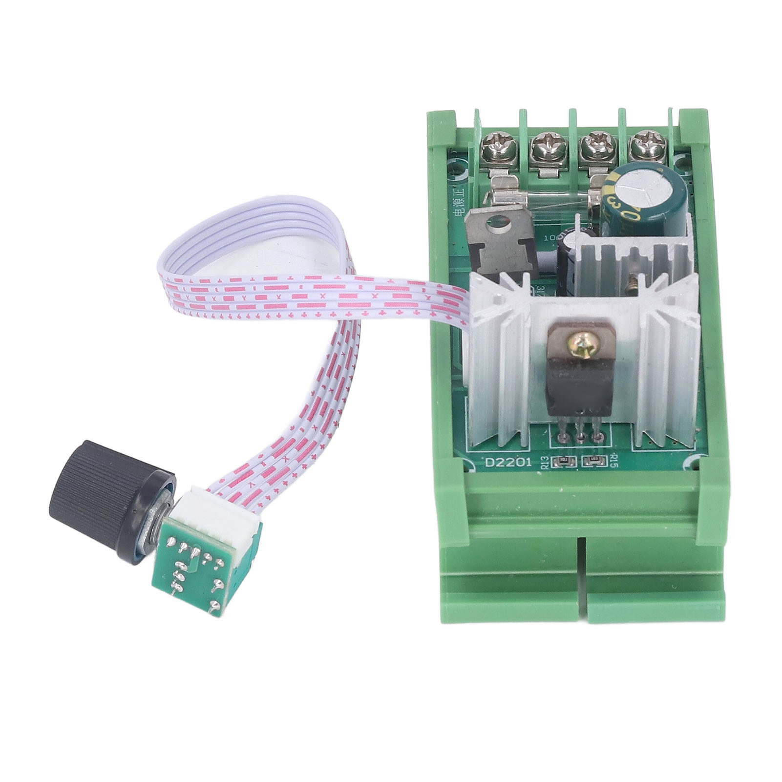 Din-schienen-drehzahlreglermodul Für Gleichstrommotoren, 12–55 V Pwm-regler, Motorisierter Drehzahlregler, Hochpräzises Industrielles Treibermodul