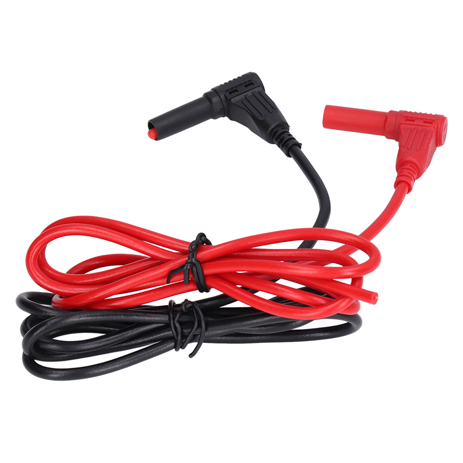 2er-pack Multimeter-messleitungen Mit 4-mm-bananensteckern, Messing Pa, Messleitung Für Voltmeter Und Spannungsprüfer