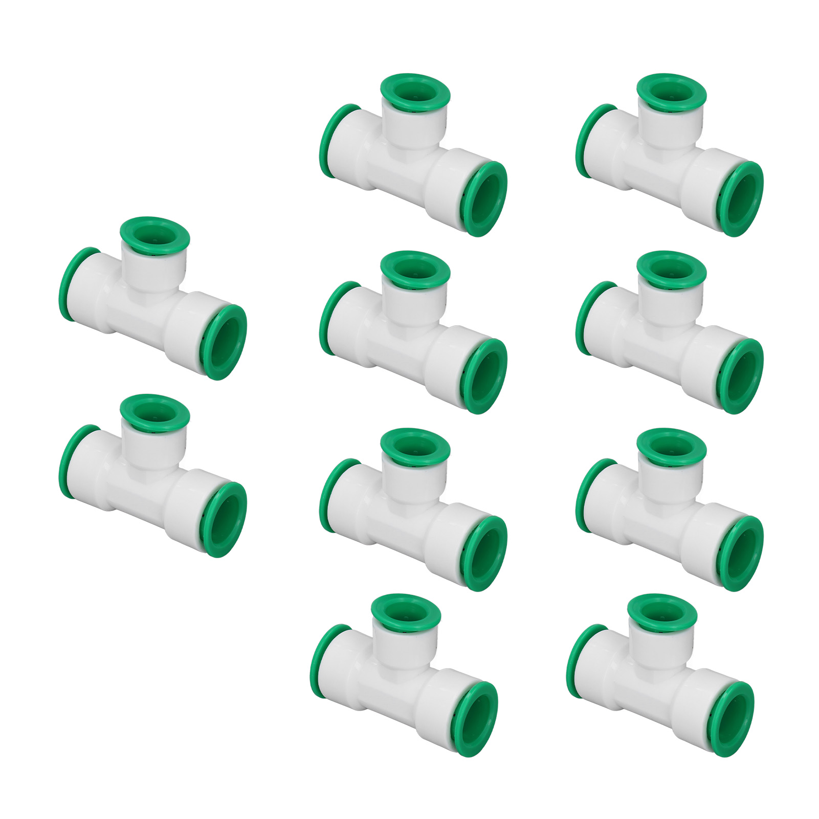 10-teiliges Ppr-reduzier-t-stück, Schnellverbinder Für 32x25-mm-wasserrohre, Verteilersysteme, Sanitärarmaturen