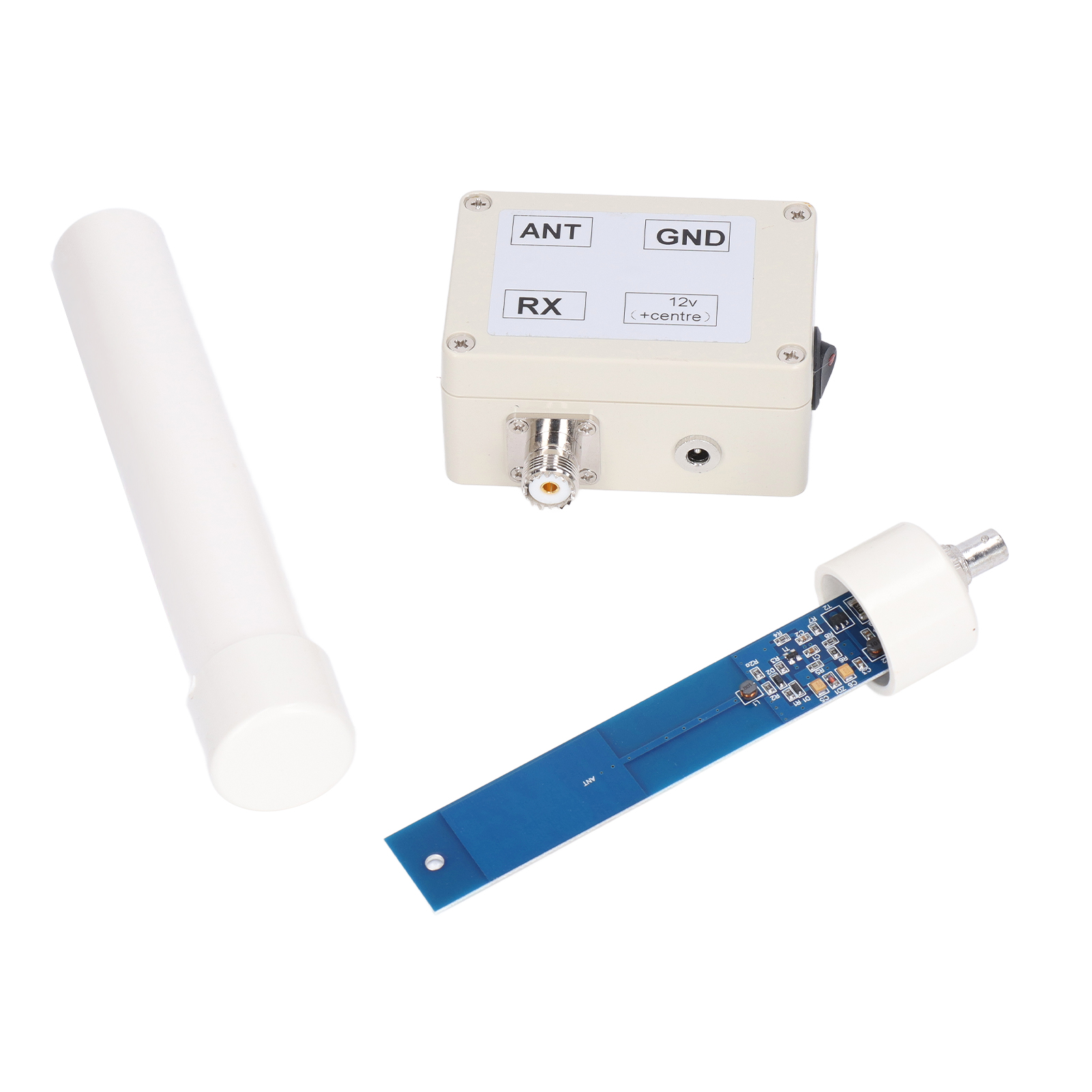 Aktive Vlf/hf/vhf-empfangsantenne, 10 Khz–30 Mhz, Mit Sma-kabel, Netzteil Dc 5–13 V, 100 Ma, Komplettset