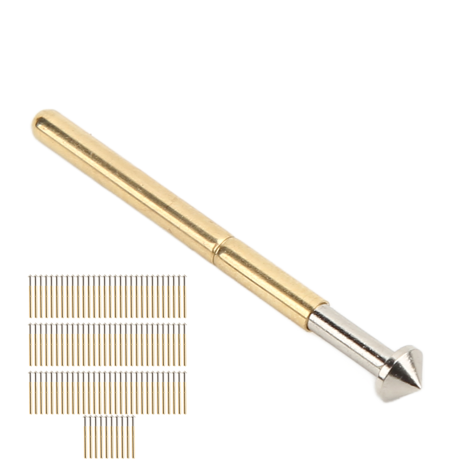 100 P156-e Pogo-pin-testleitungen, Konischer Kopf, Elektronische Prüfspitzen, Prüfzubehör, Packung Mit 100 Stück