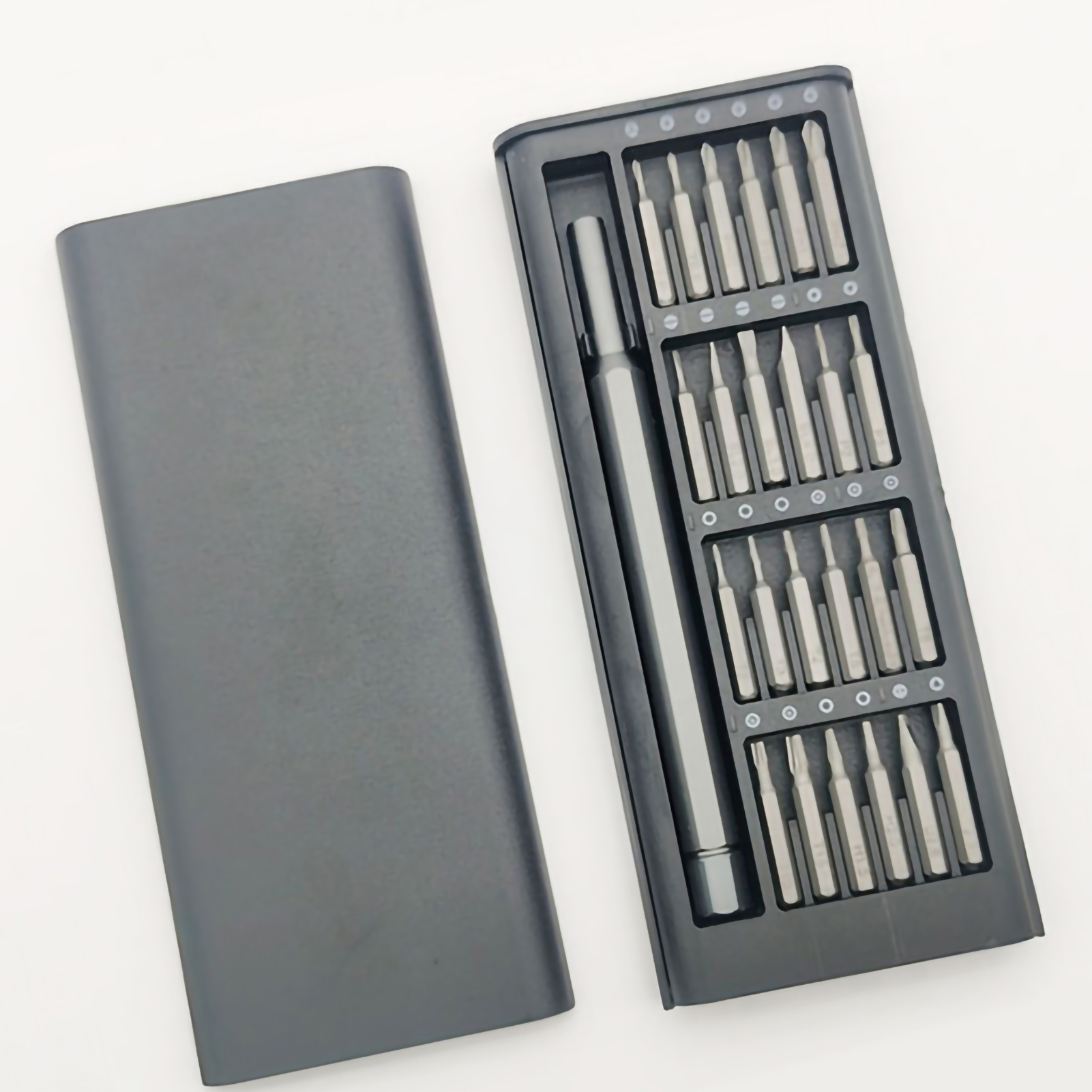 24-in-1 Magnetisches Präzisionsschraubendreher-set, S2-bits Mit Kunststoffgriff, Smartphone-reparaturwerkstatt