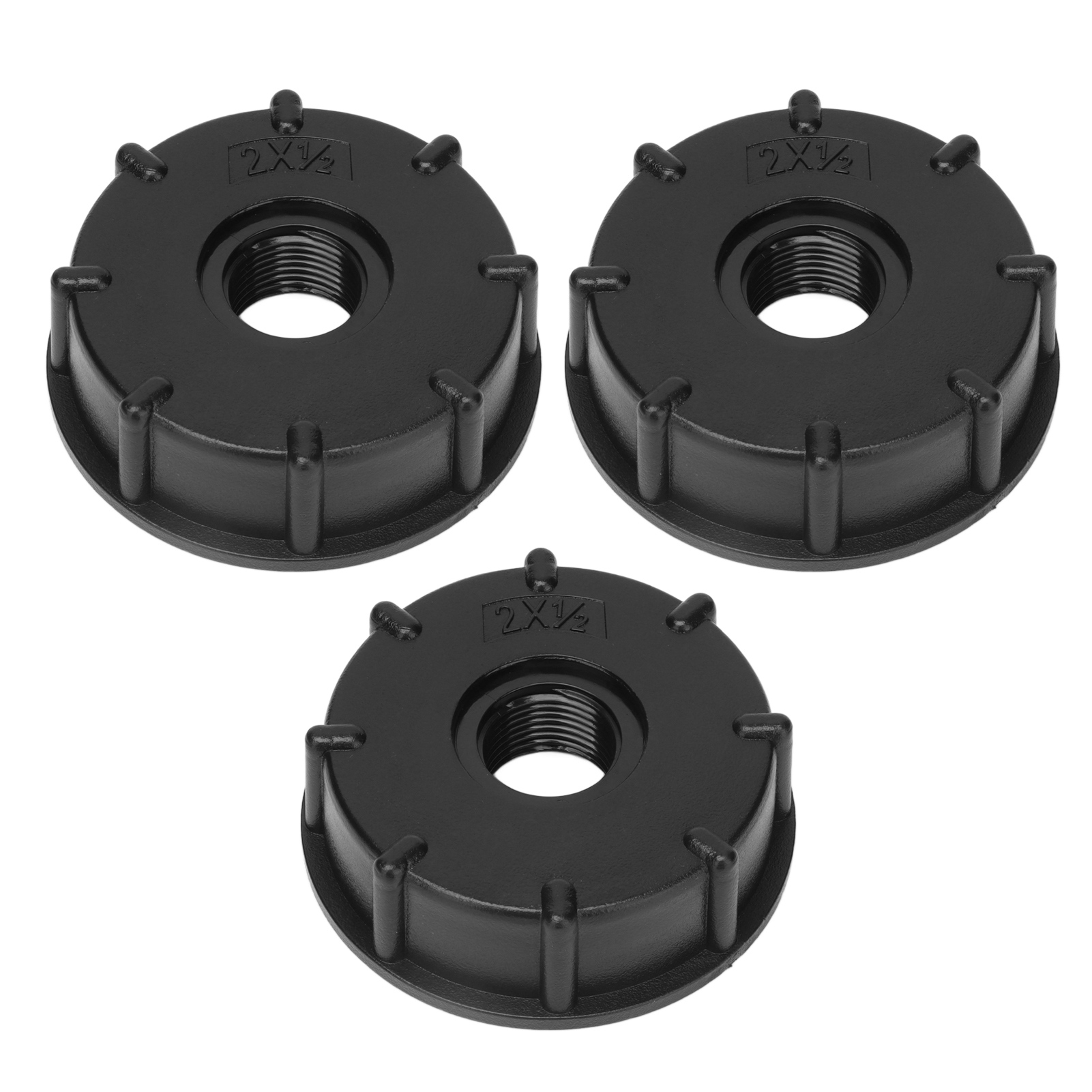 Ablaufadapter Für 60-mm-ibc-tanks, G1/2-außengewindeanschluss, Robuster Kunststoff-schlauchverbinder, 3er-packung, Wasserdichte Abdichtung Für Den Tank.