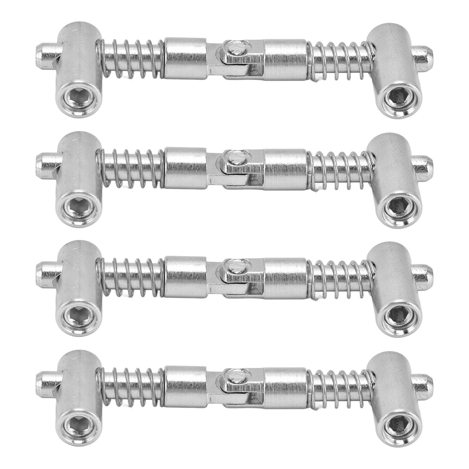 40x40 Profilverbinder, Variabler Winkel 0/180°, 4 Stück, Unsichtbare Befestigungen, Europäischer Standard, Aluminiumfittings.