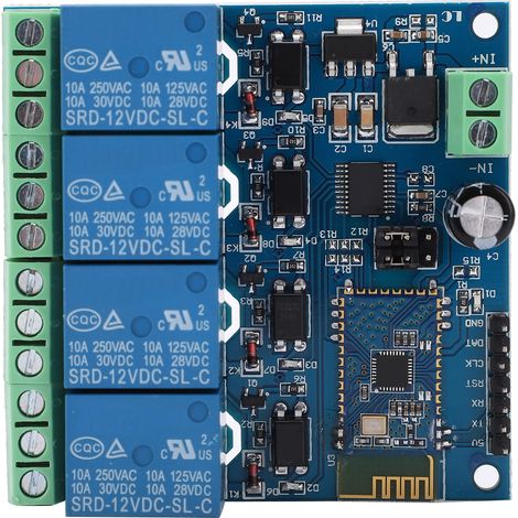 4-kanal 12v Bluetooth-modul, Steuerung Über Android-smartphone-app, Intelligentes Relais