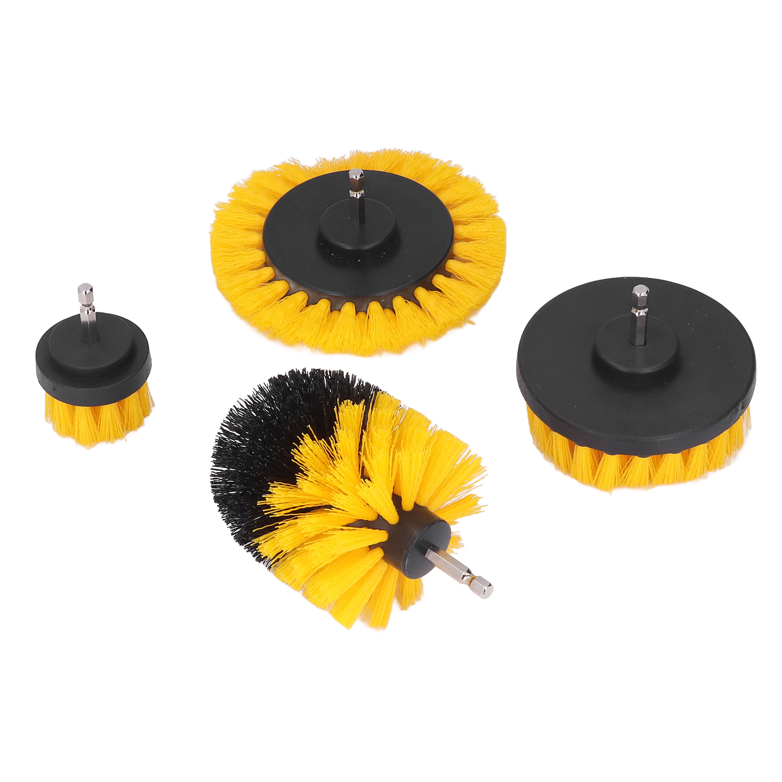 4-teiliges Bohrmaschinen-reinigungsset, 1/4"-sechskantschlüssel, Pp-werkzeug Für Badewanne Und Waschbecken