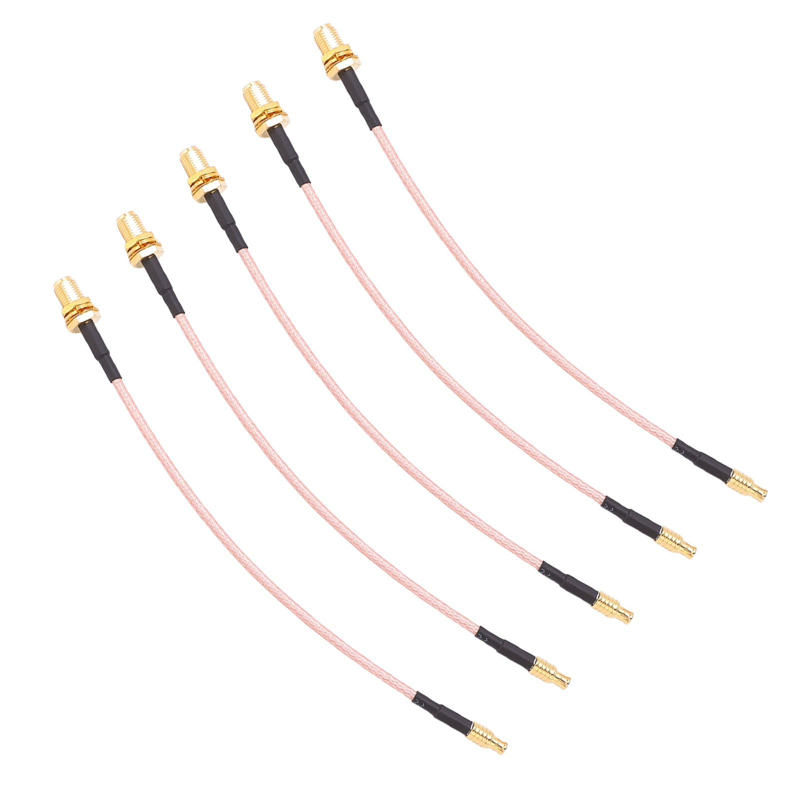 Verlustarmes Hf-koaxialkabel, 5 Stück, Mcx-stecker Auf Sma-buchse Adapter, Tfl-316-10, 50 Ohm, Länge 10 Cm, Präzise Verbindung.
