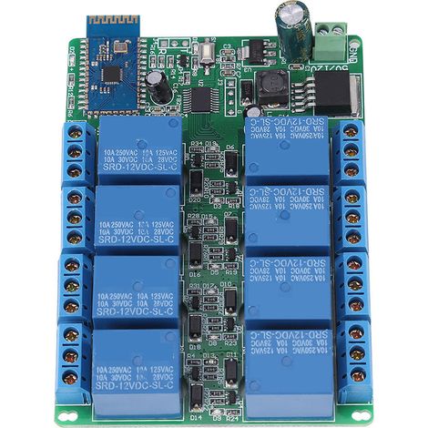 8-kanal-bluetooth-relaismodul Für Android-smartphones, Fernschalter Für Motor Und Licht