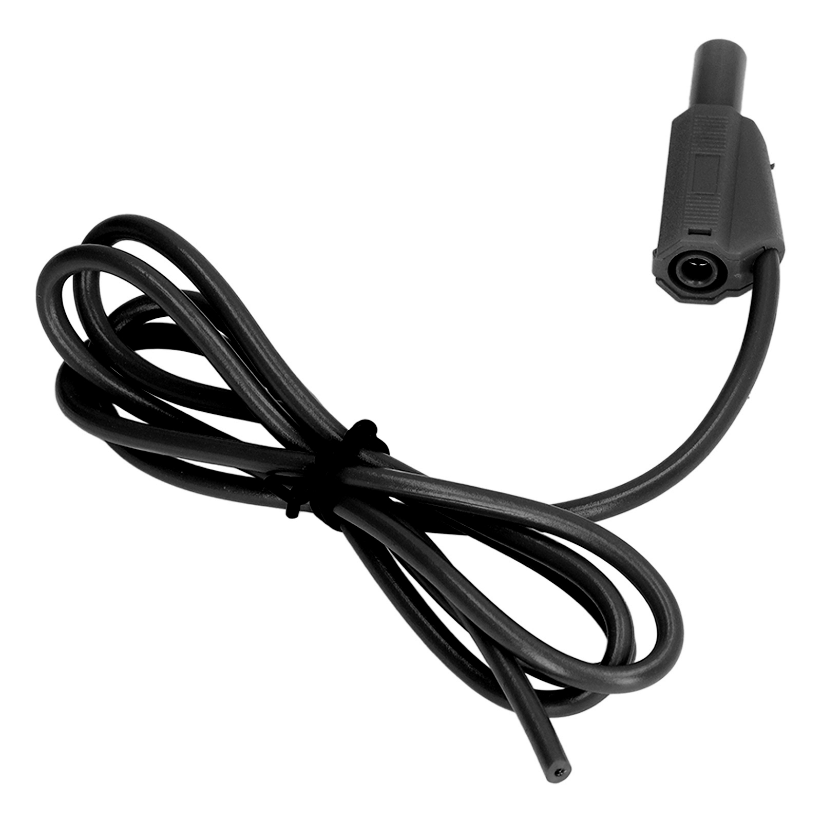 2er-pack Schwarze 4-mm-bananenstecker, 32 A, 1000 V, Elektrisches Prüfset Für Projekte, Multimeter-messanschluss
