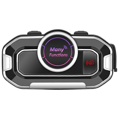 Motorradhelm Mit Bluetooth 5.0, Integrierten Kabellosen Kopfhörern Und Freisprecheinrichtung