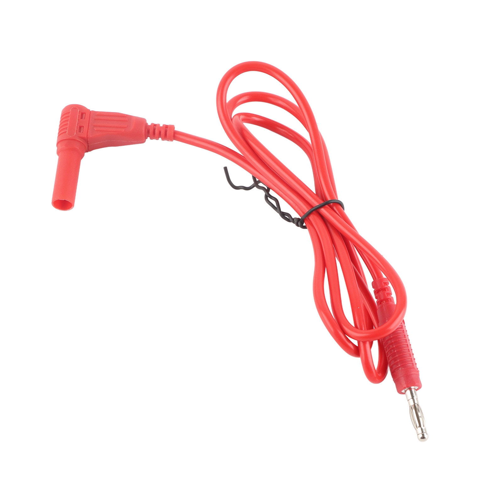 Set Aus 2 Roten 4mm Bananenstecker-messleitungen, Schutzmessspitzen Vom Typ J.70012, Zubehör Für Elektrische Multimeter.