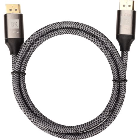 Displayport-zu-displayport-8k-60hz-kabel Für Laptop, Monitor Und Projektor – 1 M