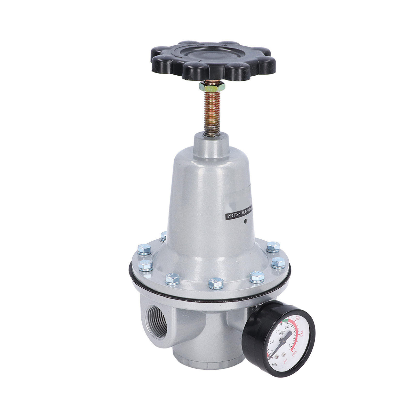 Pneumatischer Druckminderer-filterregler Mit Manometer 0,05-0,63 Mpa G1, Packung Mit 25 Stück Für Die Druckluftaufbereitung.