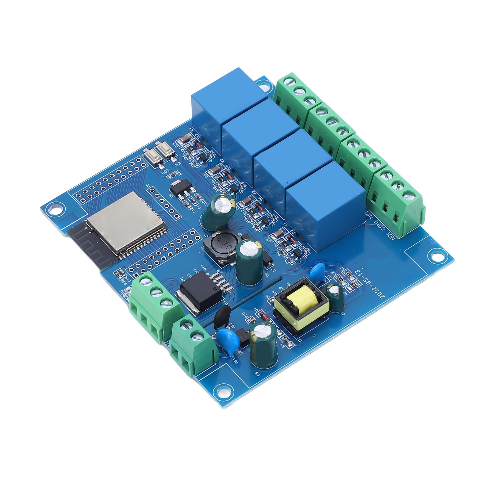 Esp32 4-kanal Wifi Bluetooth Relaismodul, Programmierbares, Rücksetzbares Entwicklungsboard, Drahtloser Sensor Für Iot, Hausautomation Und Diy-projekte, Mit Integriertem Mikrocontroller, 5v Stromverso