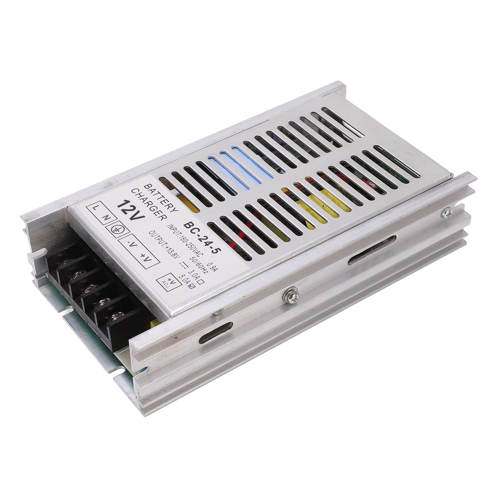 Batterieladegerät Für Generatoren, Aluminiumlegierung, 160–250 V Dc 12 V, Schnellladung Mit Konstantem Strom Für Stromaggregate