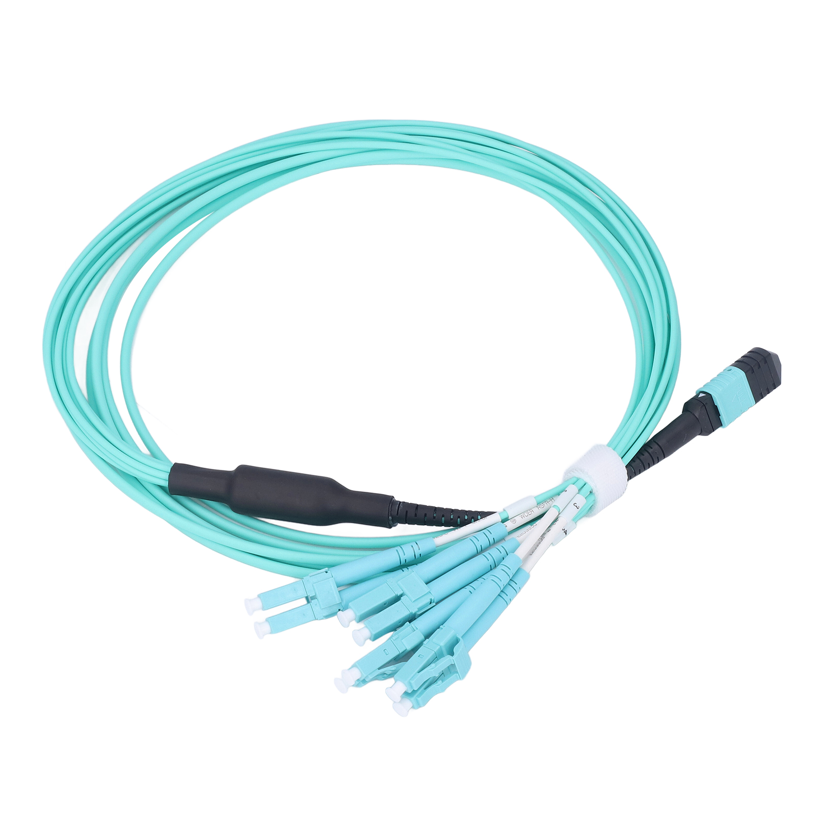 8-adriges 40g Multimode-glasfaser-patchkabel, Kupfer-patchkabel, Netzwerkverbindungszubehör, 40 Gbit/s, Geringe Dämpfung, Für Rechenzentren.