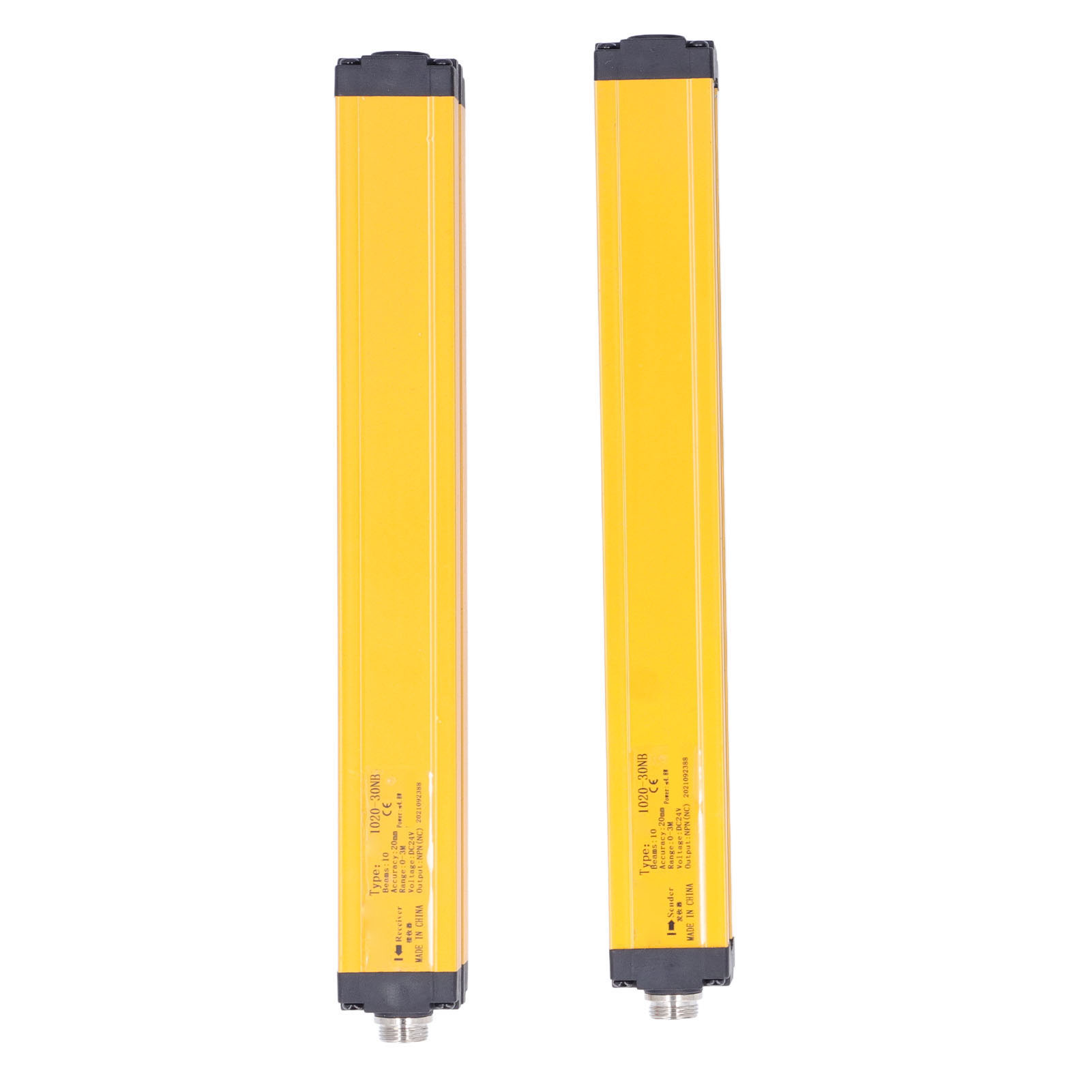 Sicherheitslichtvorhang Mit 10 Strahlen, Ip54, 20 Mm, Infrarotzelle, Optischer Vorhang Für Mechanische Pressen Und Stanzmaschinen