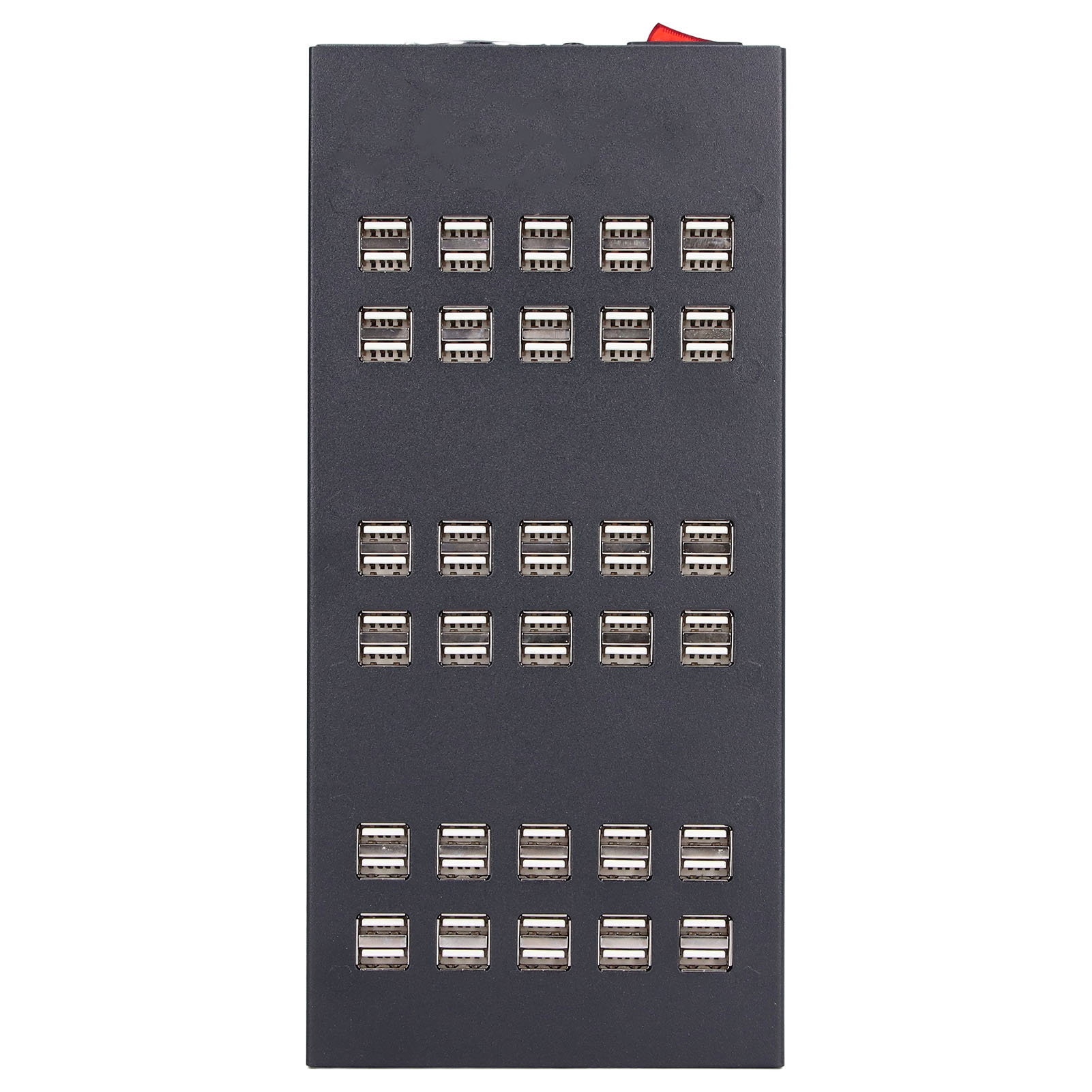 6-port-schnellsteckdosenleiste Mit Usb-anschluss, Zweireihige Steckdosenleiste, 220 V, 50 Hz Wandstecker