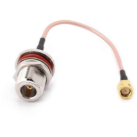 Rg316 Koaxial-hf-kabel Mit Sma-stecker Und Sma-buchse, 15 Cm Länge Für Antennen Und Funkgeräte.