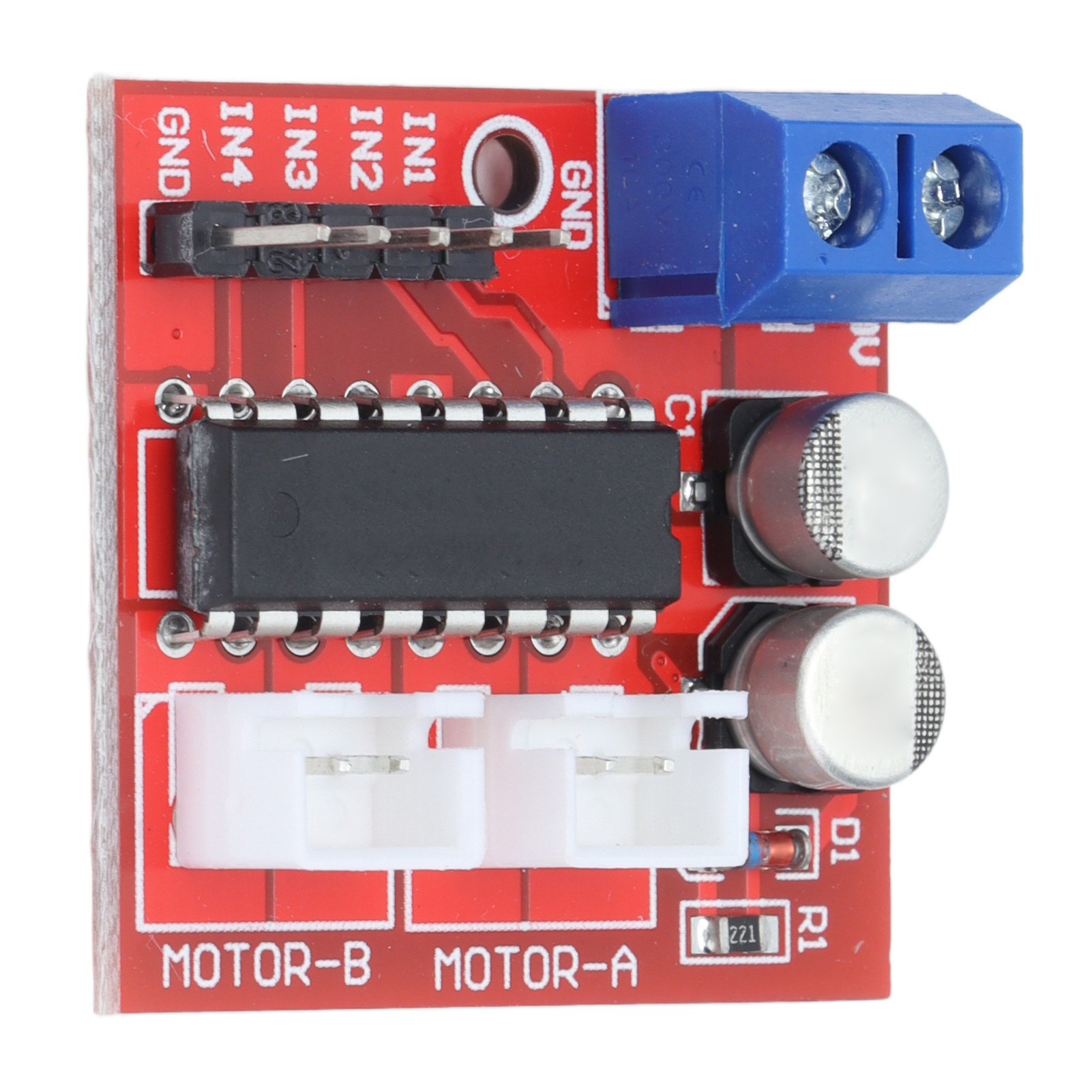 2-kanal-schrittmotortreiber, Cw/ccw-drehung, Pwm-steuerung, Doppel-h-brücke, 2,5 A, Diy-controllerplatine