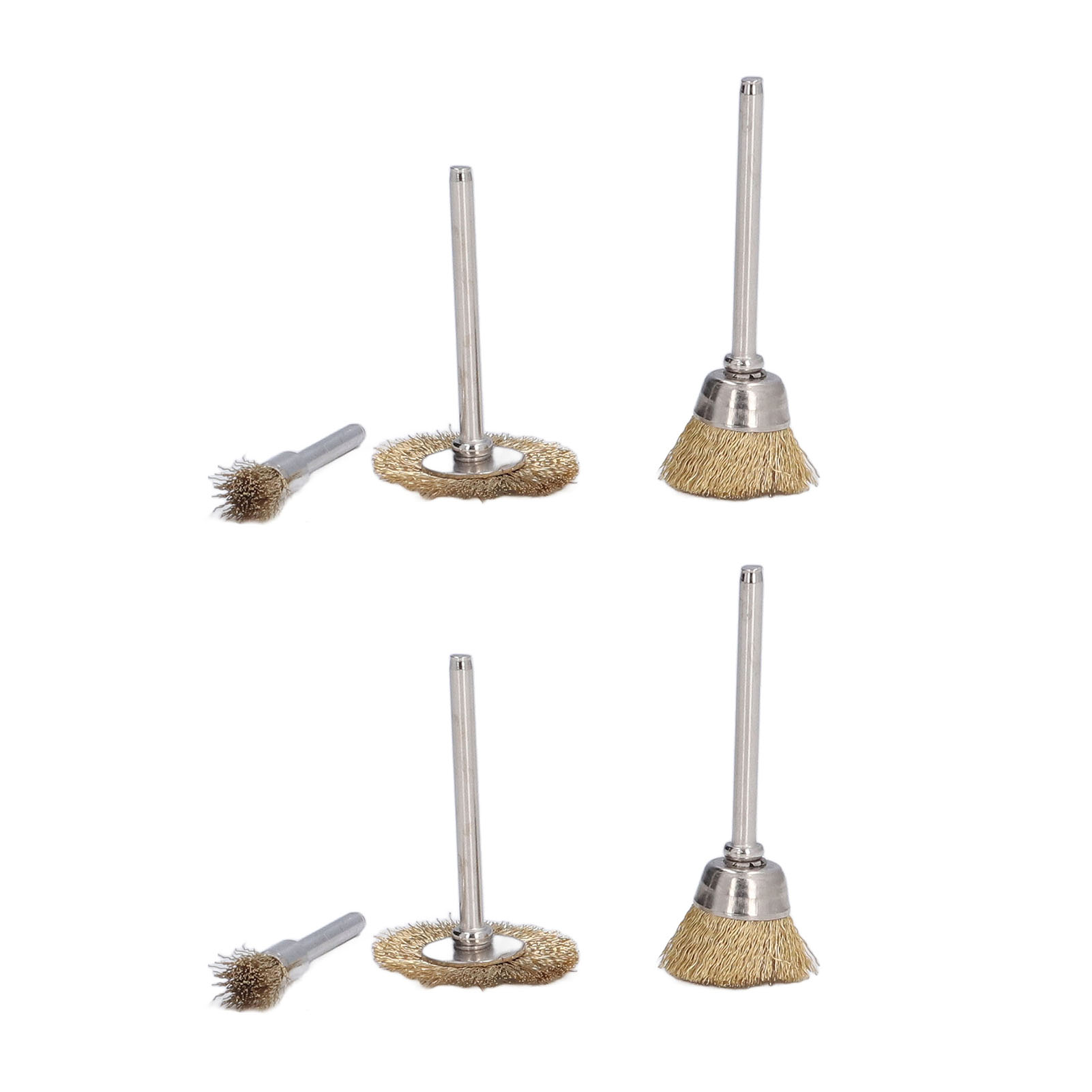 45-teiliges Messingpolierbürsten-set, Reinigungs- Und Schleifset, Klein, Optimaler Glanz