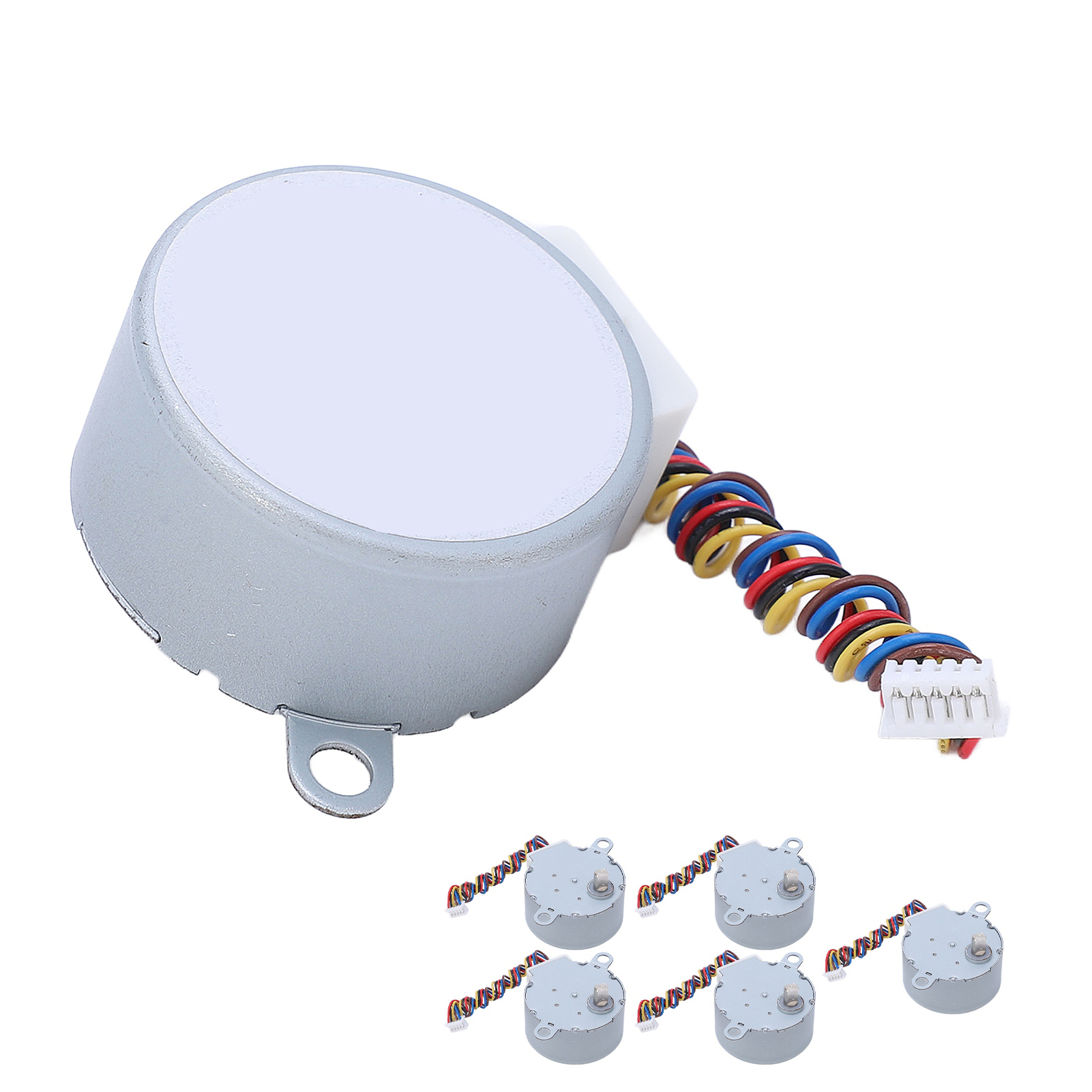 5-teiliges Dc 5v Schrittmotor-set Mit Kabel, Hohem Drehmoment, Kupferspule, Schrittmotor Für Klimaanlagen