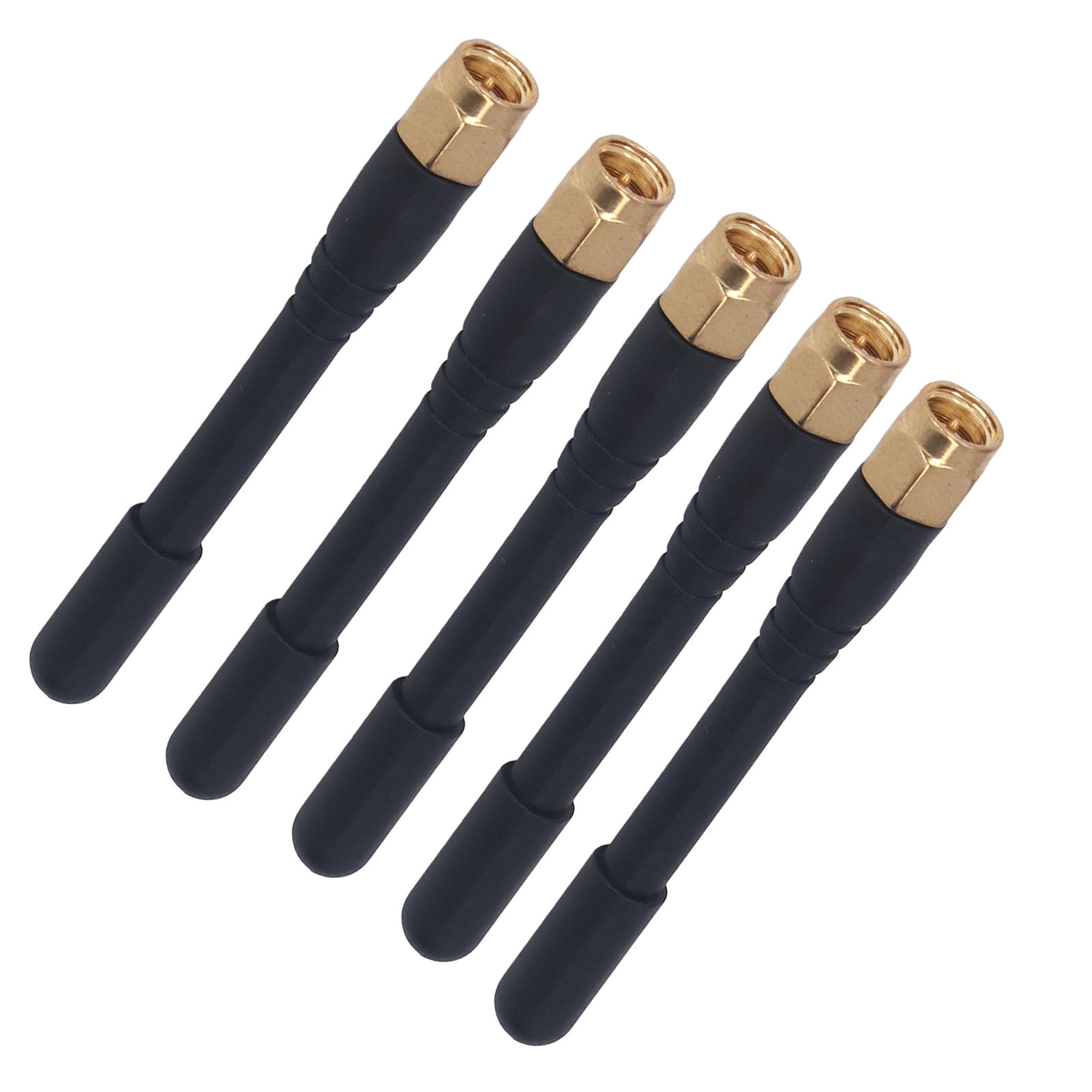 5 Stück Sma-stecker Omnidirektionale Dualfrequenz-3dbi-antenne, Wasserdichte Signalantenne Für Empfänger